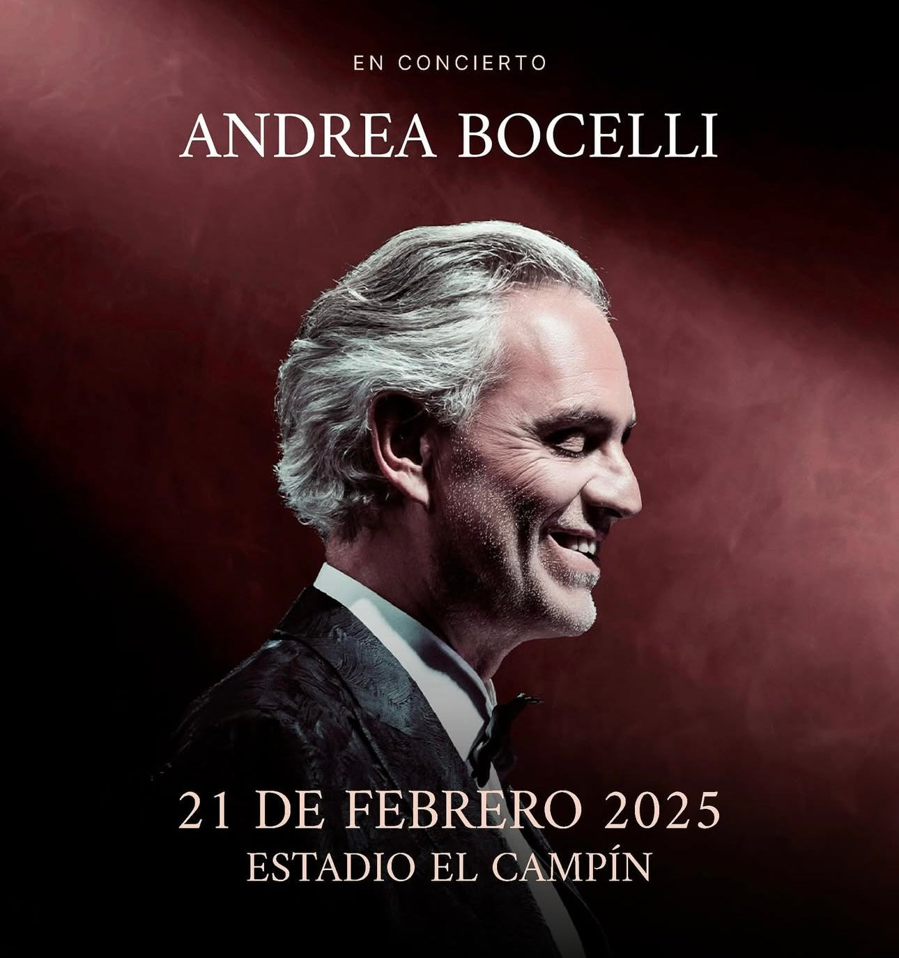 Andrea Bocelli - General - Bogotá 21 de febrero - Estadio El Campin