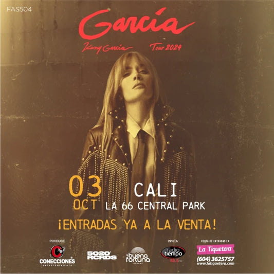 KANY GARCIA - PLATINO - CALI - 03 DE OCTUBRE