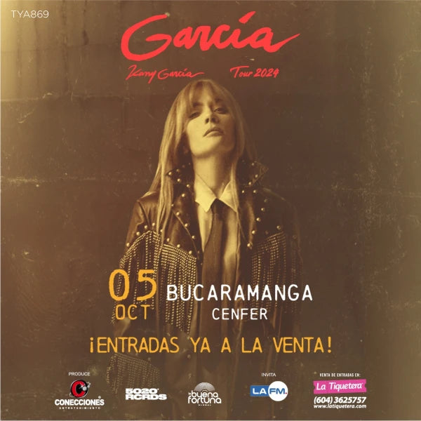 KANY GARCIA - EXPERIENCIA KANY - BUCARAMANGA - 05 DE OCTUBRE