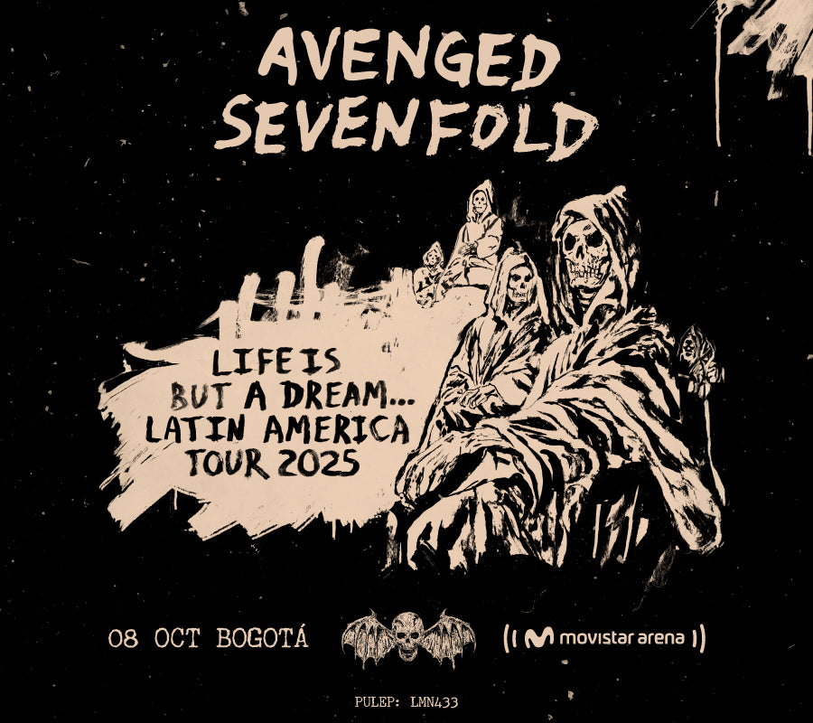 Avenged Sevenfold- Piso 3 - Bogota - 08 octubre - Movistar Arena