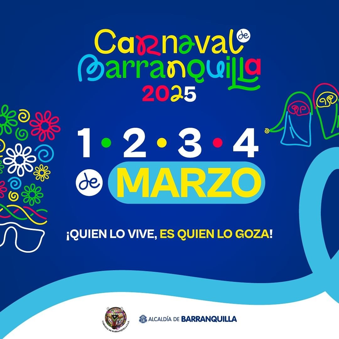 CARNAVAL DE BARRANQUILLA 2025 - 3 DAY PASS