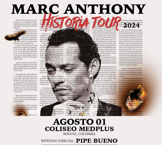 Marc Anthony - PALCO DIAMANTE - BOGOTA 01 DE AGOSTO COLISEO MEDPLUS